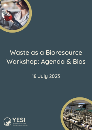 Waste as a Bioresource Workshop full Agenda and Speaker Biographies